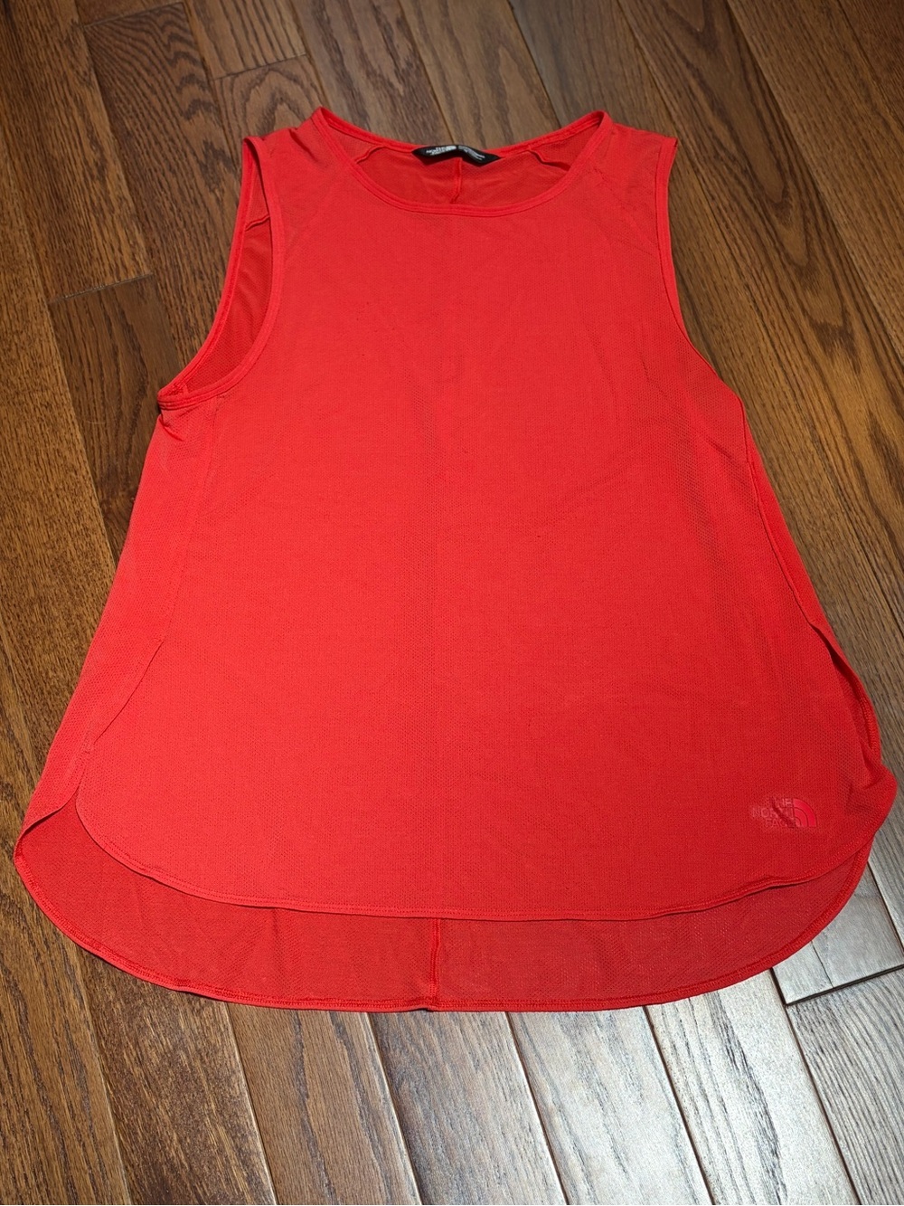 The North Face Red Athletic Tank Top Size M